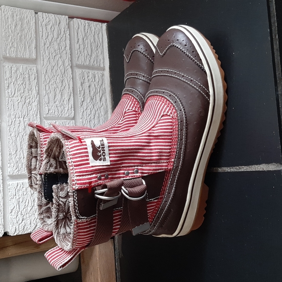 Sorel Shoes - Vintage Sorel Tivoli Railroad Waterproof High Top Winter Boots Size 10